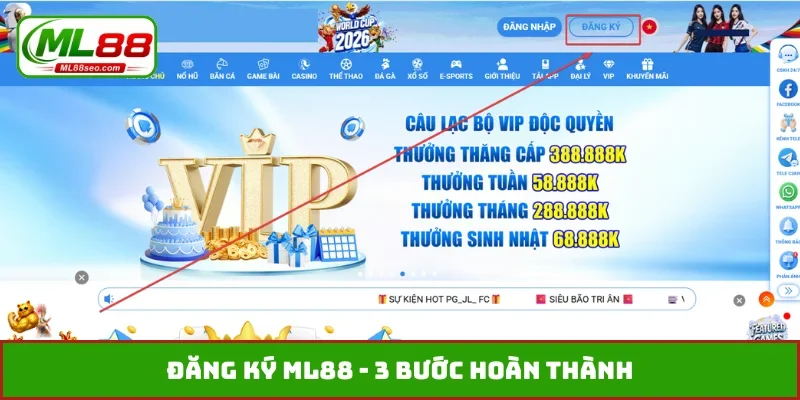 Đăng ký ML88