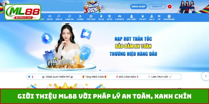 Giới thiệu ML88 với pháp lý an toàn, xanh chín